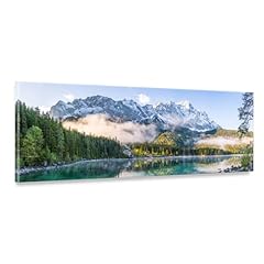 Bergpanorama leinwand eibsee gebraucht kaufen  Wird an jeden Ort in Deutschland