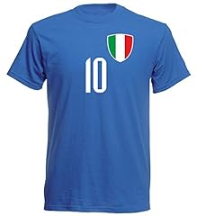 nationshirt Maglietta Italia BR 10W World Cup 2018 World Cup World Cup Italia Maglia, Blu, L usato  Spedito ovunque in Italia 