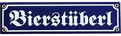 Bier stüberl emaille gebraucht kaufen  Wird an jeden Ort in Deutschland