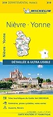Carte départementale nièvre d'occasion  Livré partout en France