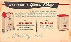 Willard battery charger for sale  Delivered anywhere in USA 