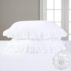 Eyelet pillow shams for sale  Delivered anywhere in USA 