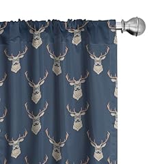 Ambesonne deer curtains for sale  Delivered anywhere in USA 