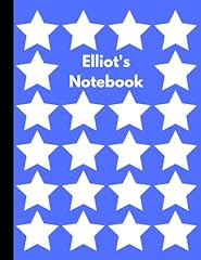 Elliot notebook personalised for sale  Delivered anywhere in UK