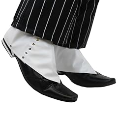 White gangster spats for sale  Delivered anywhere in UK