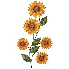 Metal sunflower décor for sale  Delivered anywhere in USA 