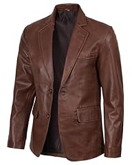 Blingsoul herren lederblazer gebraucht kaufen  Wird an jeden Ort in Deutschland