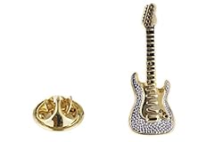 Lapel pin guitar for sale  Delivered anywhere in UK