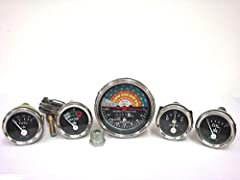 Used, Tachometer+Temp+Oil Pressure+Ampere+ Fuel Gauge Set for sale  Delivered anywhere in USA 
