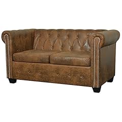 Vidaxl canapé chesterfield d'occasion  Livré partout en Belgiqu