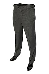 Mens pinstripe trousers for sale  Delivered anywhere in UK