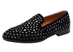 Elanroman black suede for sale  Delivered anywhere in USA 