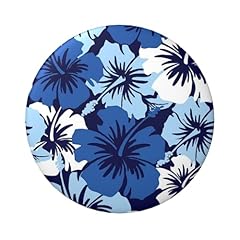 Blue hibiscus round for sale  Delivered anywhere in UK