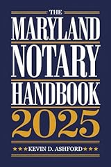 Maryland notary handbook for sale  Delivered anywhere in USA 