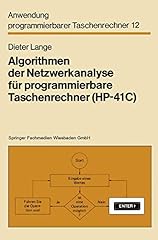 Algorithmen der netzwerkanalys d'occasion  Livré partout en France