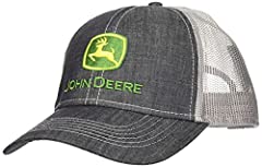John Deere Men's Standard Baseball, Charcoal, One Size for sale  Delivered anywhere in USA 
