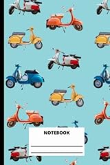 Blue scooter notepad for sale  Delivered anywhere in UK