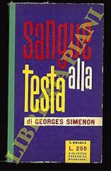 Sangue alla testa. usato  Spedito ovunque in Italia 