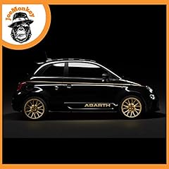 Joemonkey abarth autocollants d'occasion  Livré partout en Belgiqu