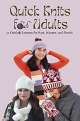 Quick knits adults for sale  Delivered anywhere in UK