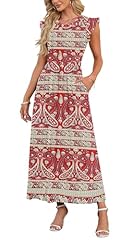 Auselily summer maxi for sale  Delivered anywhere in UK