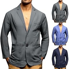 Men casual linen for sale  Delivered anywhere in UK