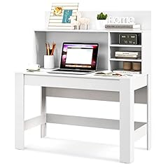 Tangkula white desk for sale  Delivered anywhere in USA 