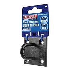Faithfull faichbstaple black for sale  Delivered anywhere in UK