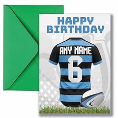 Giftshop personalised rugby for sale  Delivered anywhere in UK