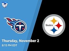 Titans vs. steelers for sale  Delivered anywhere in USA 