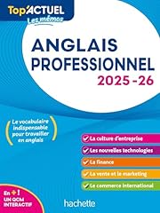 Anglais professionnel d'occasion  Livré partout en Belgiqu