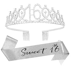 16th birthday tiara for sale  Delivered anywhere in USA 