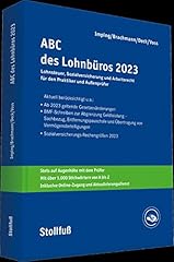 Abc lohnbüros 2023 gebraucht kaufen  Wird an jeden Ort in Deutschland