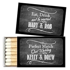 Chalkboard personalized matche for sale  Delivered anywhere in USA 