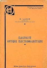 Elasticite optique electromagn d'occasion  Livré partout en France