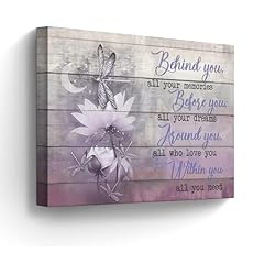Purple dragonfly canvas for sale  Delivered anywhere in UK