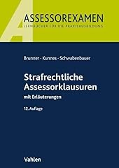 Strafrechtliche assessorklausu gebraucht kaufen  Wird an jeden Ort in Deutschland