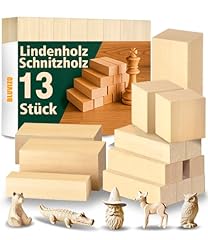 Schnitzholz set lindenholz gebraucht kaufen  Wird an jeden Ort in Deutschland
