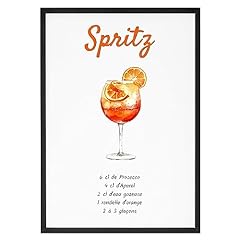 Affiche cocktail spritz d'occasion  Livré partout en France