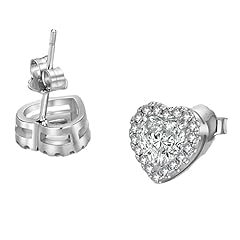 Silver earrings women for sale  Delivered anywhere in UK
