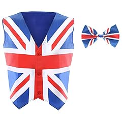 Union jack waistcoat for sale  Delivered anywhere in UK