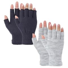 Pair fingerless cashmere for sale  Delivered anywhere in UK