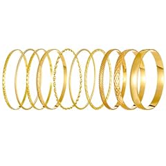 Hanvey 10pcs bangles for sale  Delivered anywhere in UK