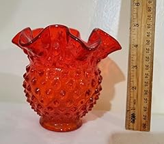 Ruby glass fenton for sale  Delivered anywhere in USA 