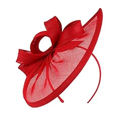 Minkissy red fascinators for sale  Delivered anywhere in Ireland