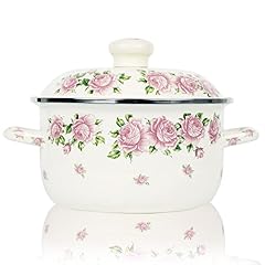 Retro flower enamel for sale  Delivered anywhere in USA 