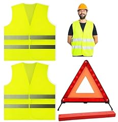 Set giubbotti avvertimento usato  Spedito ovunque in Italia 