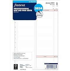 Filofax kalendereinlage profes gebraucht kaufen  Wird an jeden Ort in Deutschland