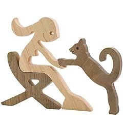 Enkrio wooden cat for sale  Delivered anywhere in UK