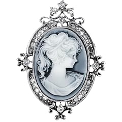 Cameo brooch pin for sale  Delivered anywhere in UK